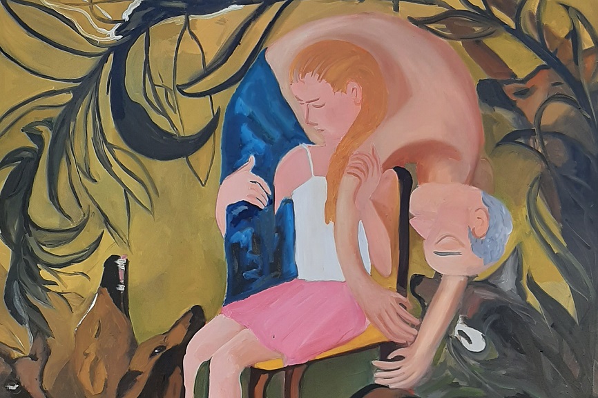 שירה גפשטיין, מתוך 'קינת הקאנון', תערוכה קבוצתית במשכן לאמנות עין חרוד